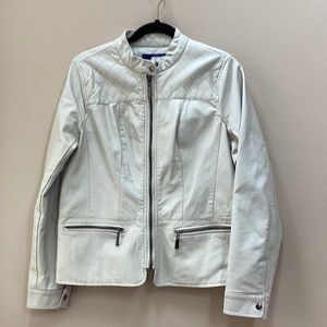APT.9 Faux leather Moto jacket